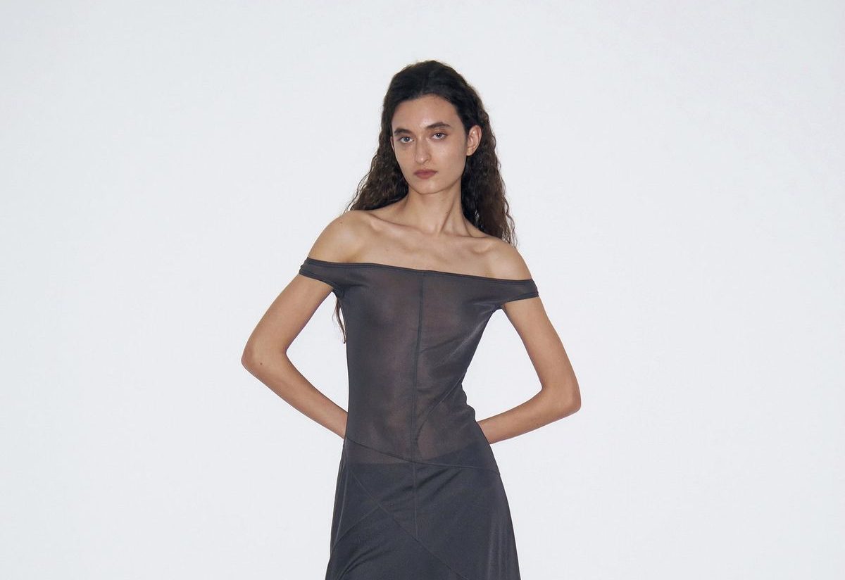 club narcisse transparent dress